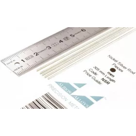 Albion Alloys NSR033 Nickel Silver rúd 305 x 0.33 mm (1db)